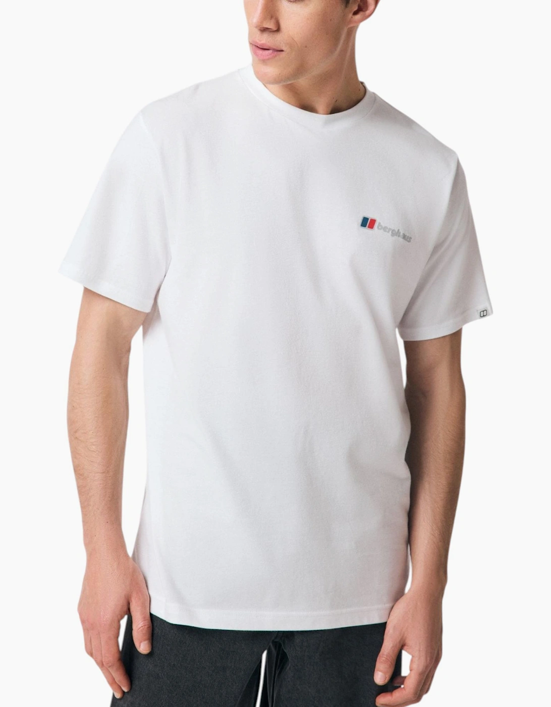 Berghaus Mens T Shirt Mountain Side Crew Neck Short Sleeve Cotton Summer Tee
