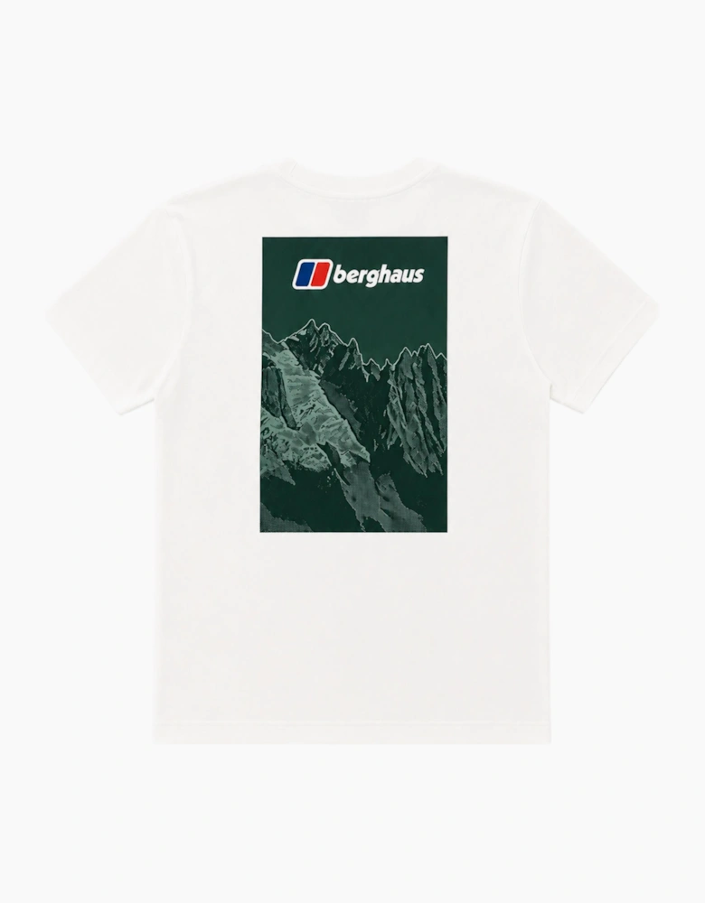 Berghaus Mens T Shirt Mountain Side Crew Neck Short Sleeve Cotton Summer Tee