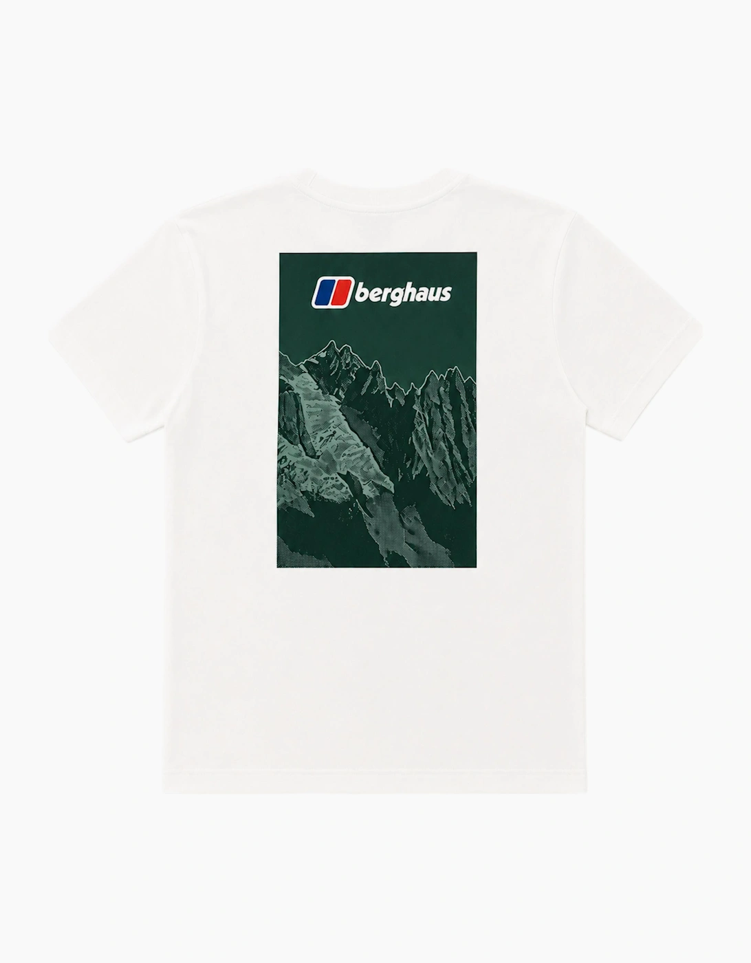 Berghaus Mens T Shirt Mountain Side Crew Neck Short Sleeve Cotton Summer Tee