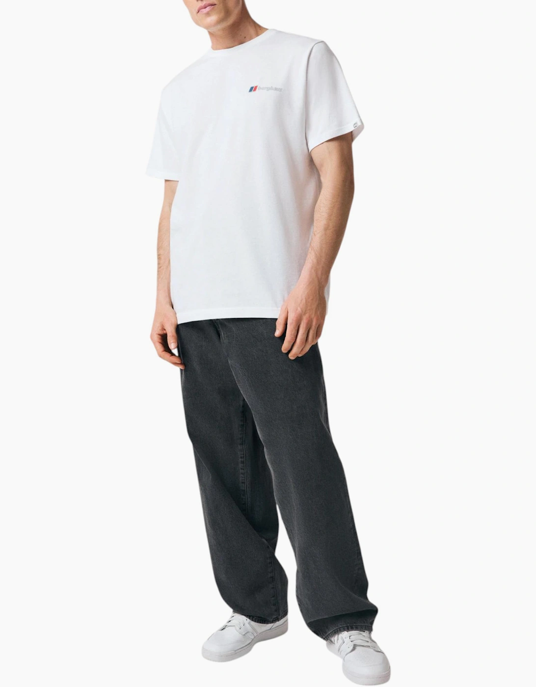 Berghaus Mens T Shirt Mountain Side Crew Neck Short Sleeve Cotton Summer Tee