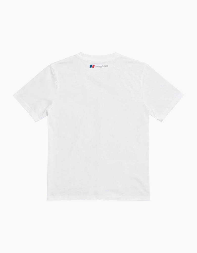 Berghaus Mens T Shirt Panaromic WF Logo Crew Neck Short Sleeve Cotton Summer Tee