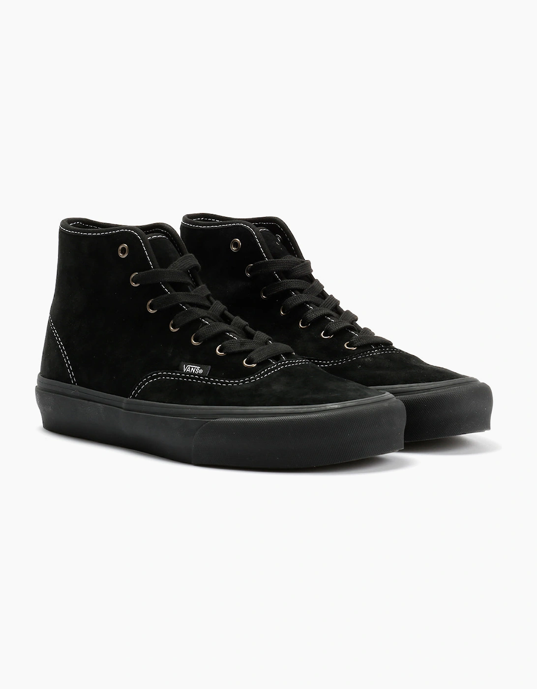Vans Authentic Hi 2.0 Men's Pig Suede Black Trainers
