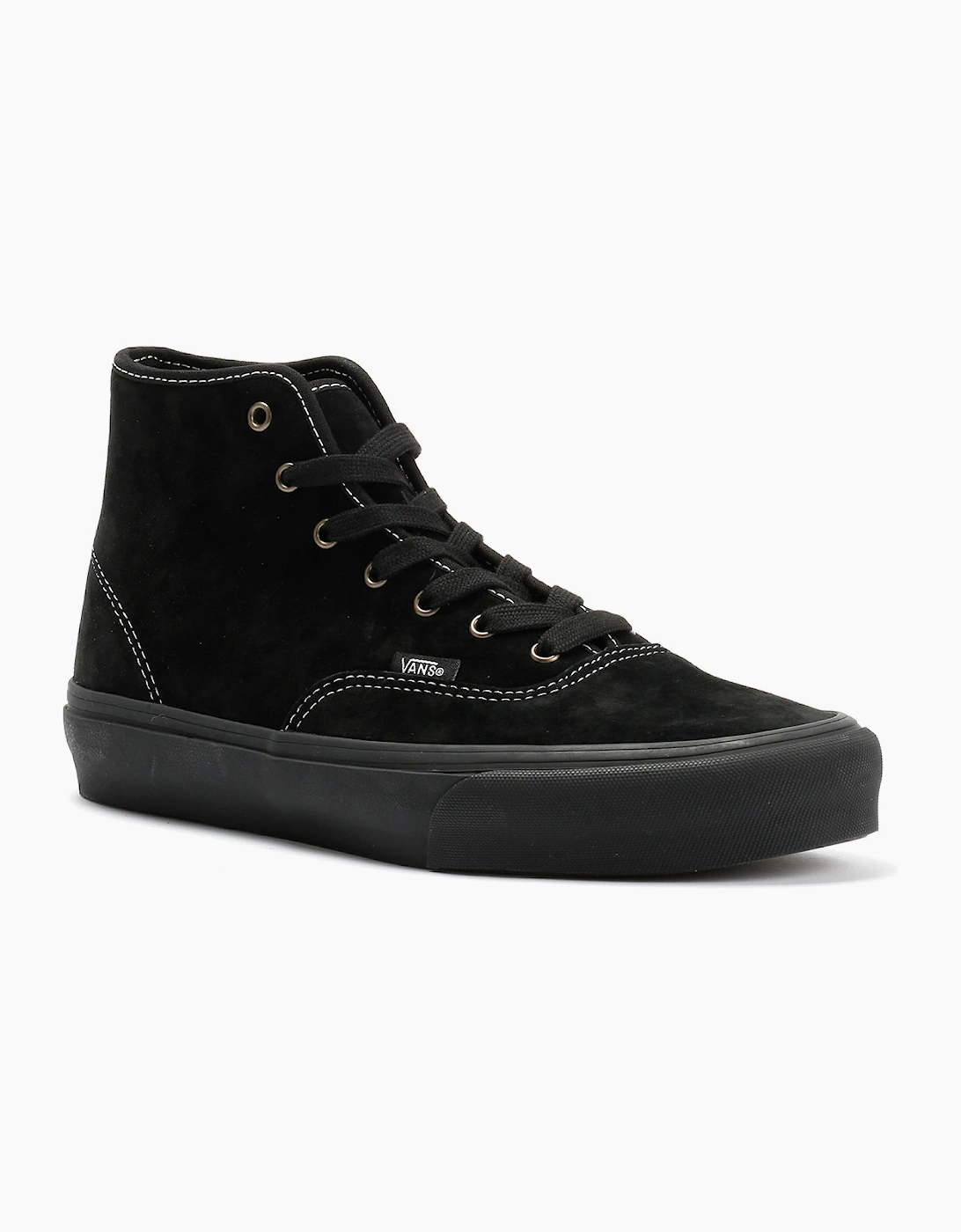 Vans Authentic Hi 2.0 Men's Pig Suede Black Trainers