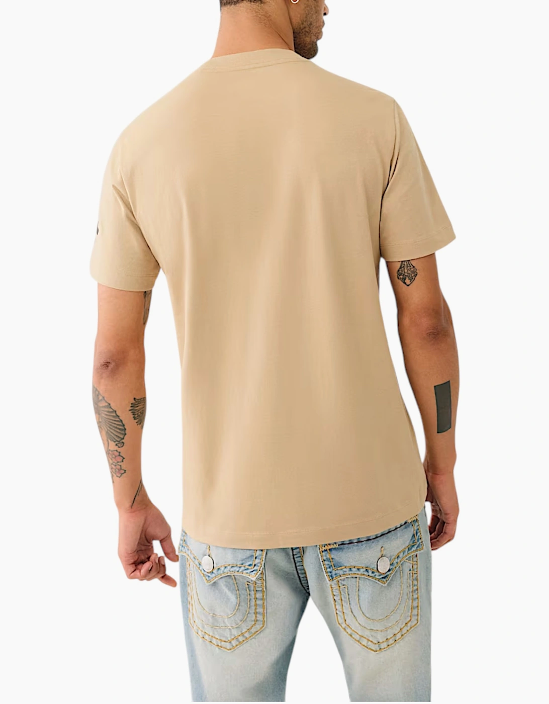 True Religion 700165 Mens T Shirts Cotton Tee
