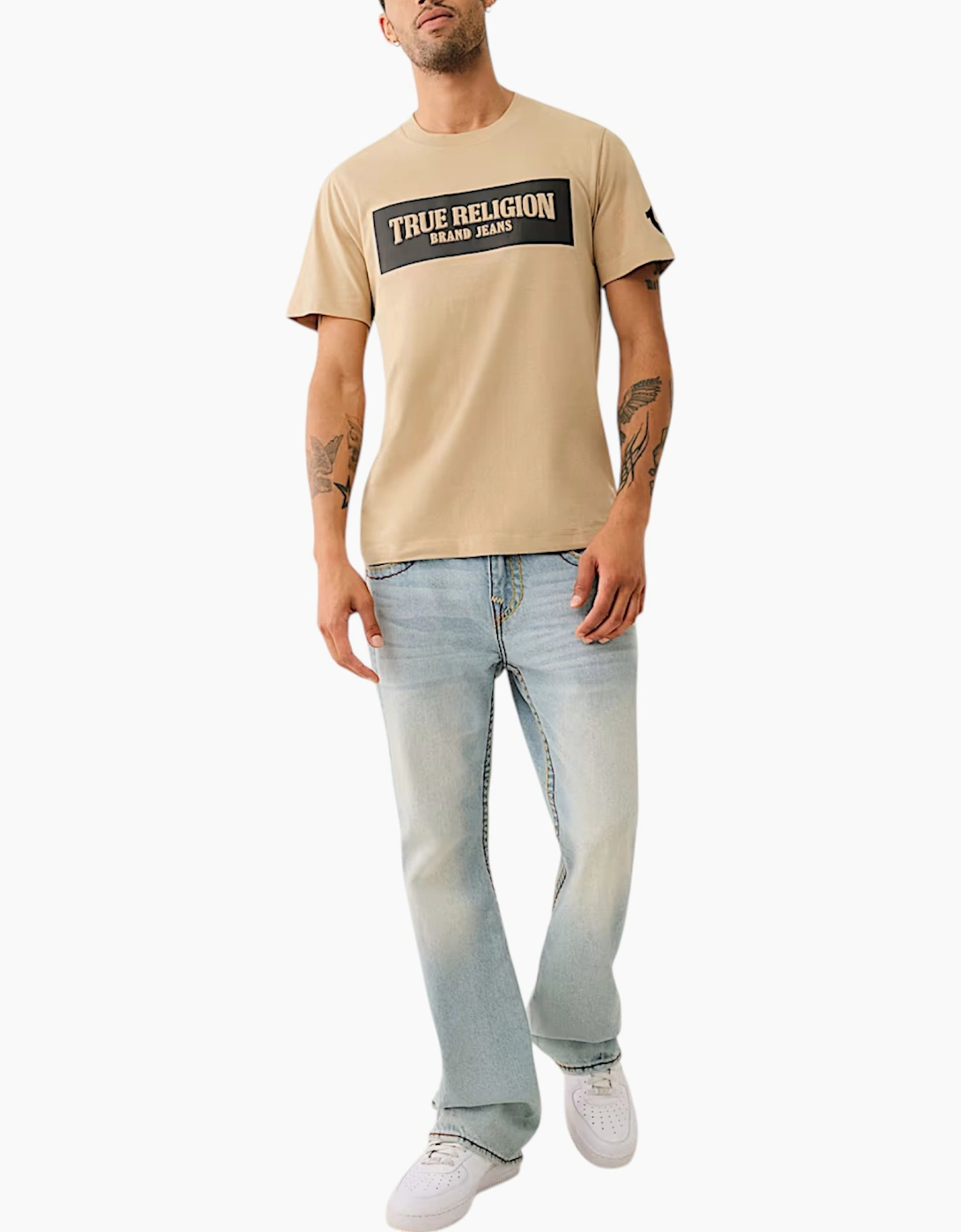 True Religion 700165 Mens T Shirts Cotton Tee