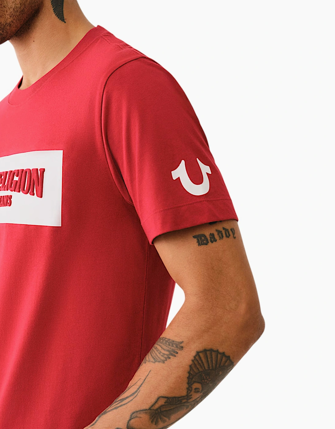 True Religion 700165 Mens T Shirts Cotton Tee