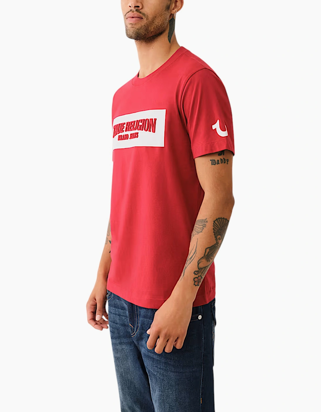 True Religion 700165 Mens T Shirts Cotton Tee