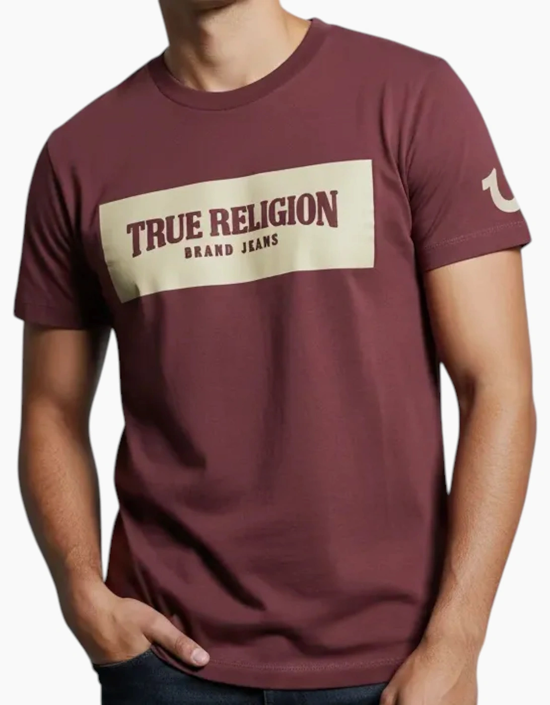 True Religion 700165 Mens T Shirts Cotton Tee