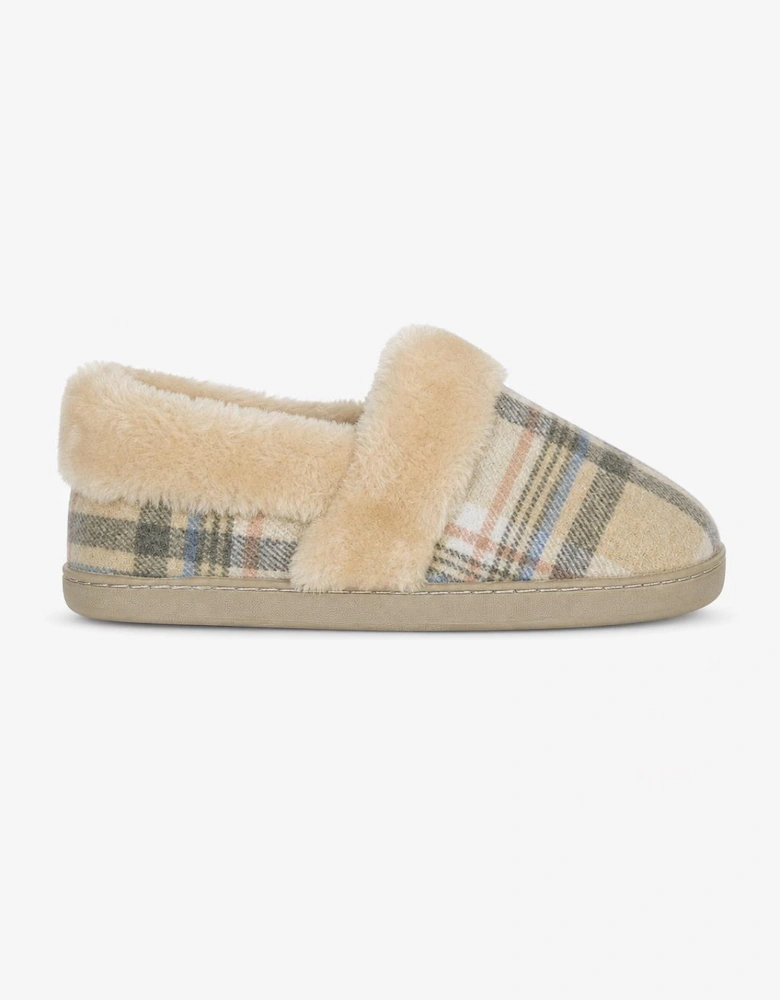 Jo & Joe HERITAGE Womens Moccasin Slippers Oatmeal