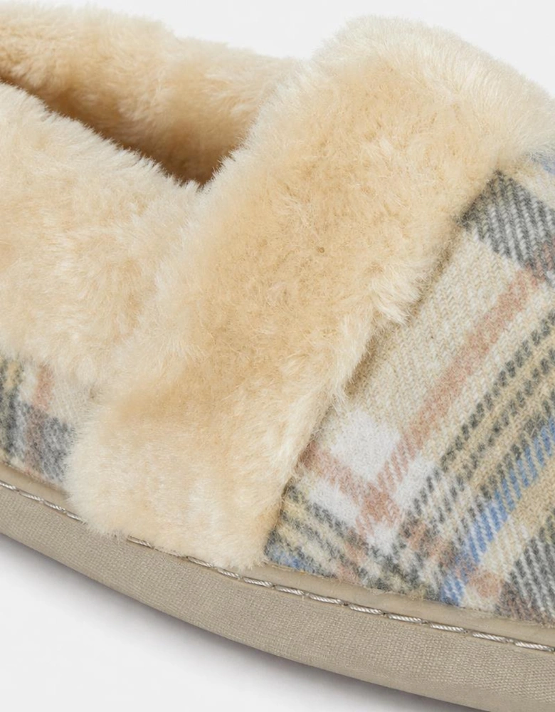 Jo & Joe HERITAGE Womens Moccasin Slippers Oatmeal