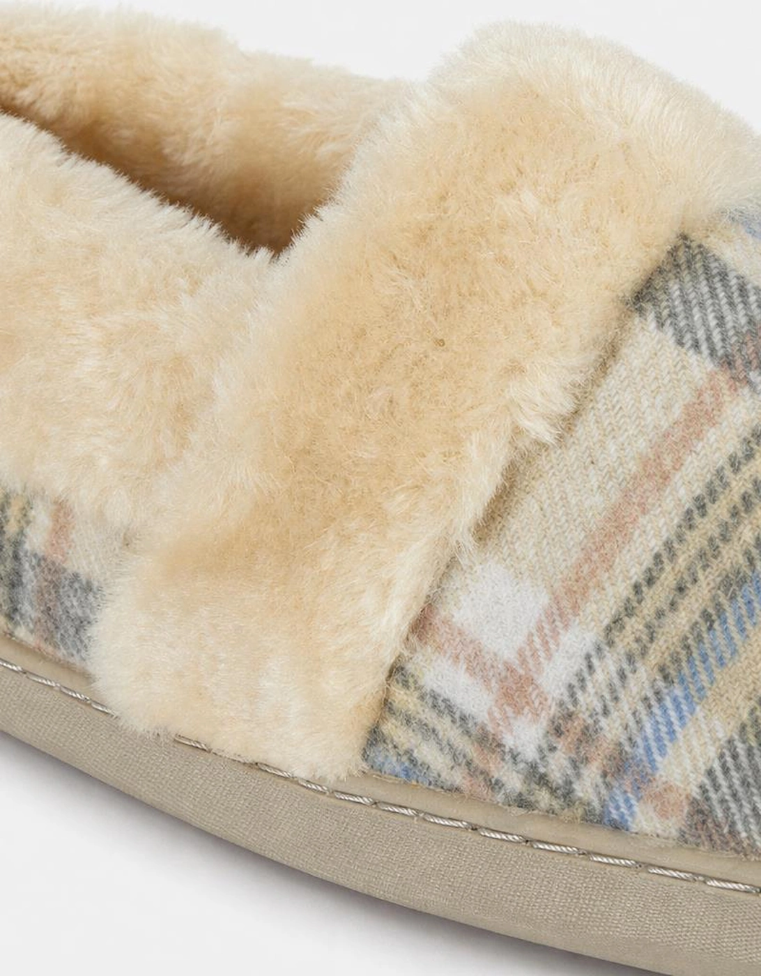 Jo & Joe HERITAGE Womens Moccasin Slippers Oatmeal