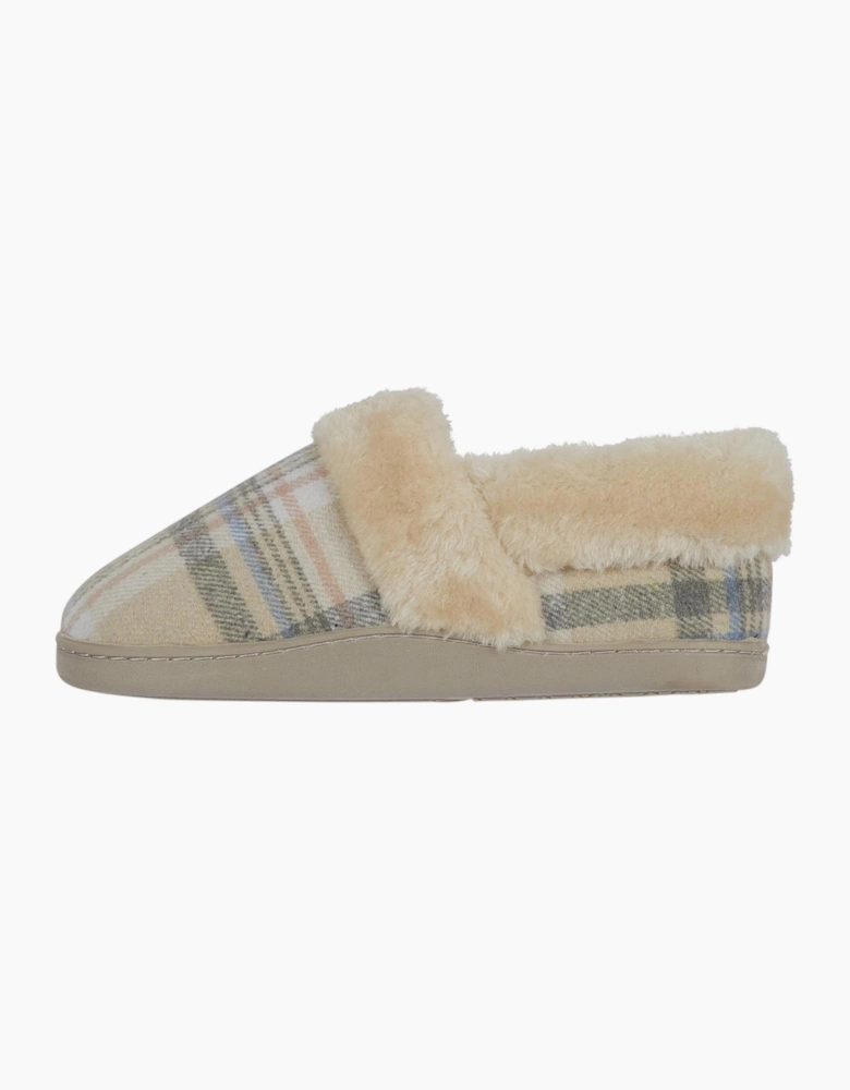 Jo & Joe HERITAGE Womens Moccasin Slippers Oatmeal