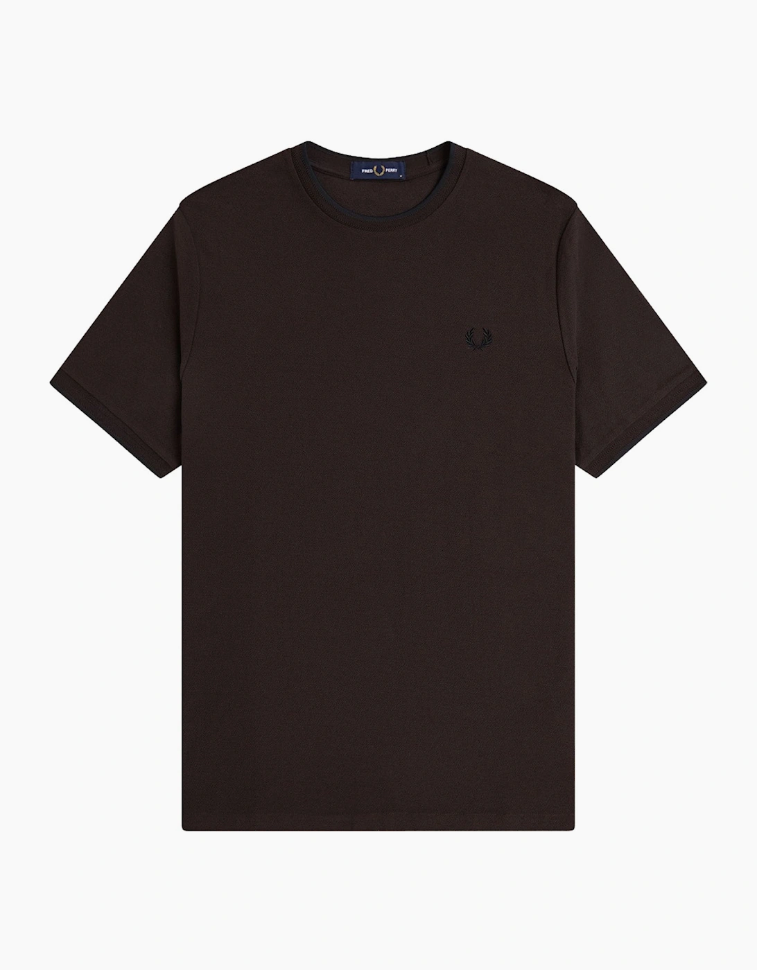 Fred Perry Trim Detail Crepe Piqué T-Shirt