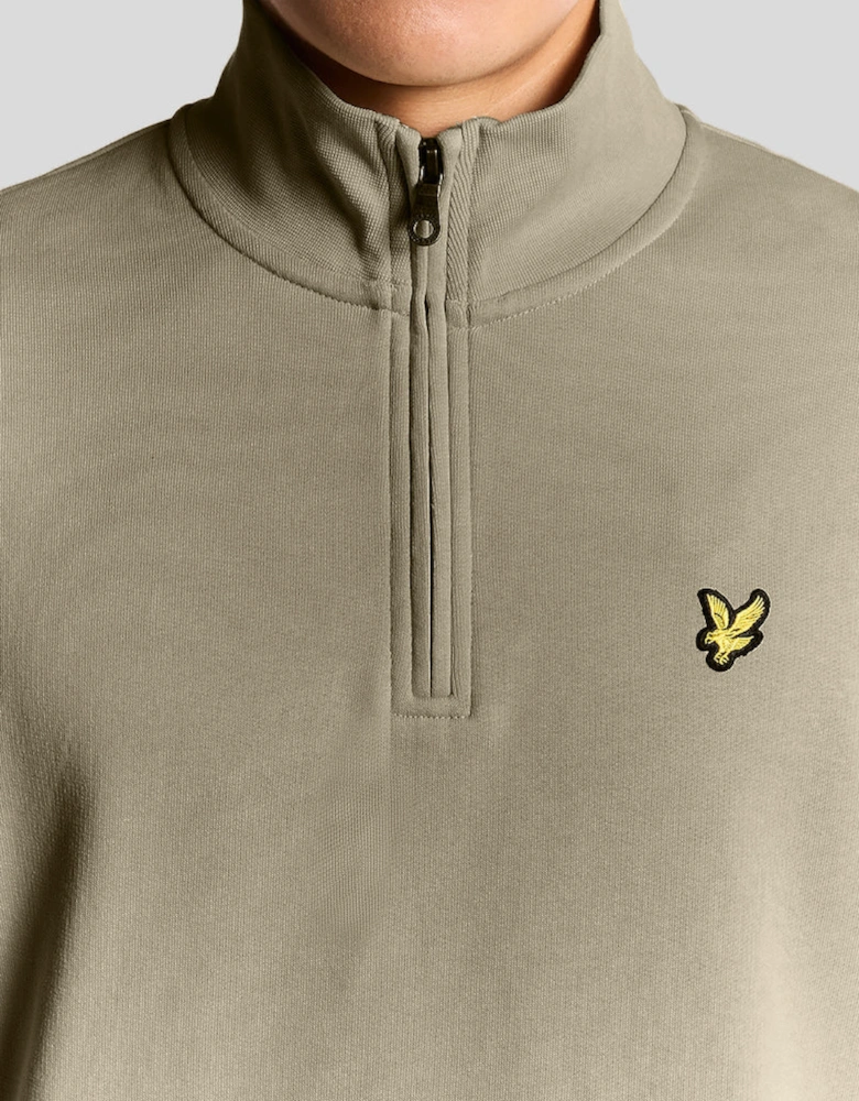 Everyday 1/4 Zip Cotton Sweatshirt
