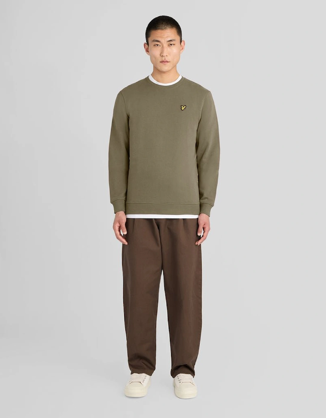 Everyday Cotton Crew Neck Sweatshirt