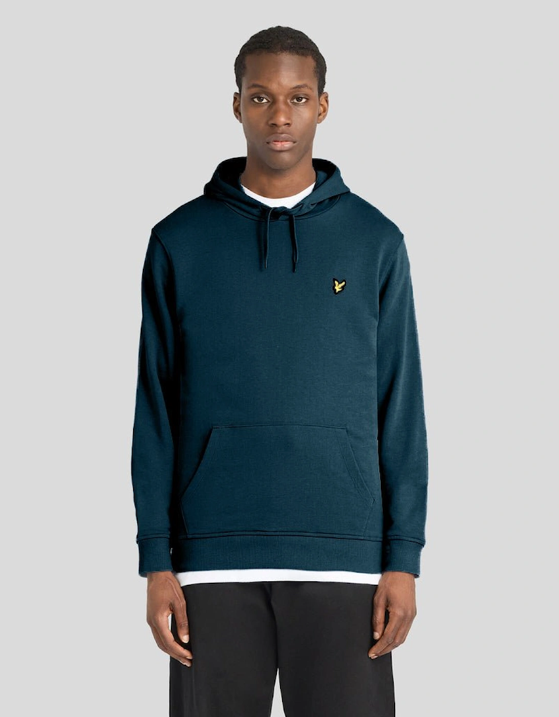 Lyle & Scott Lyle And Scott Men's Everyday Loopback Cotton Hoodie - Green