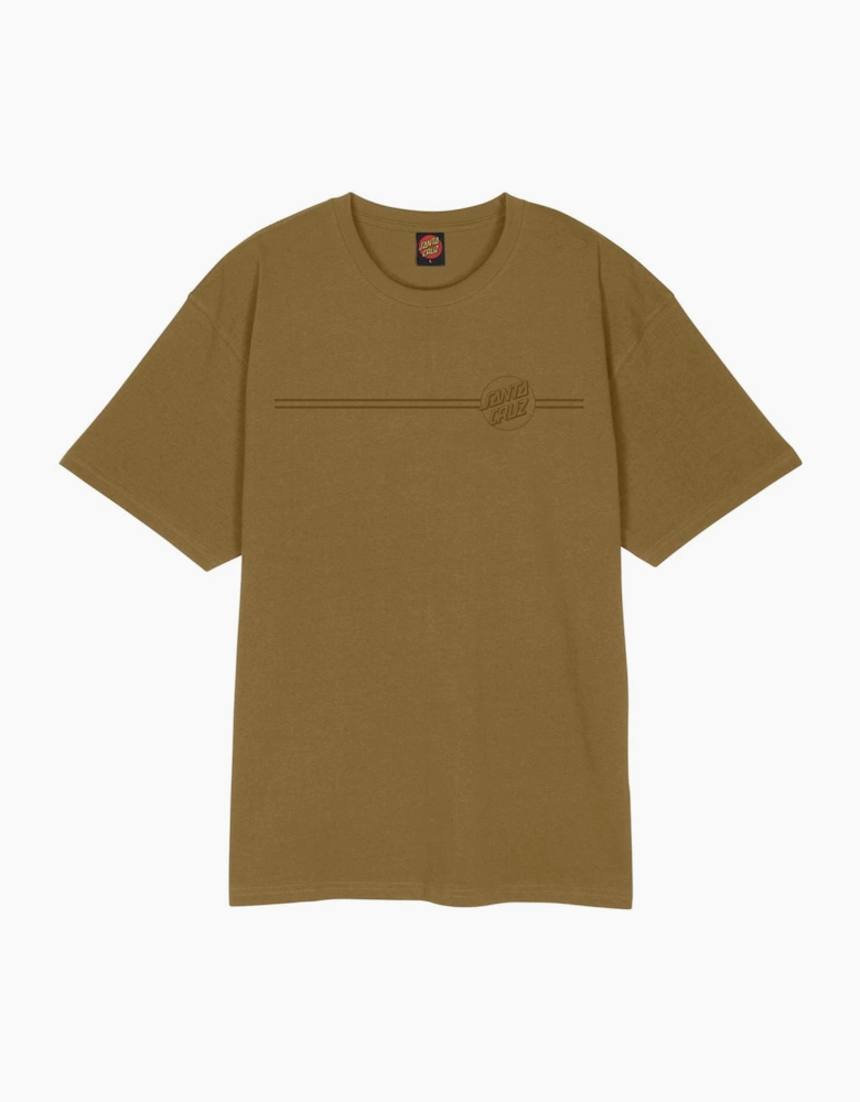 Santa Cruz Mens Tonal Opus Dot Stripe Short Sleeve T-Shirt