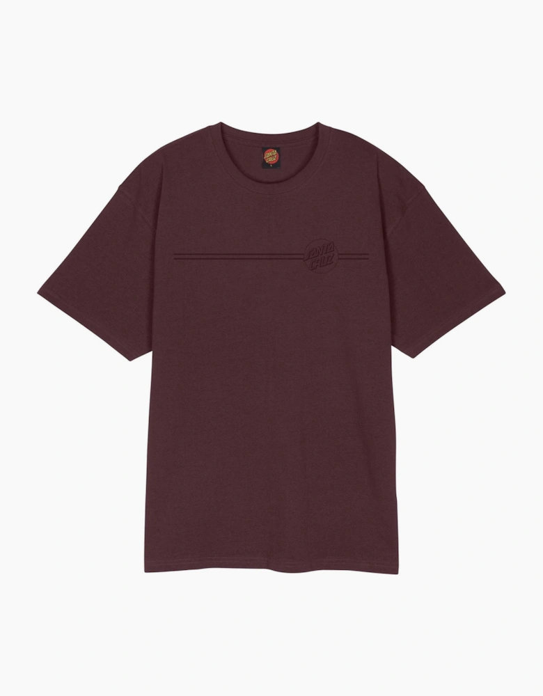 Santa Cruz Mens Tonal Opus Dot Stripe Short Sleeve T-Shirt