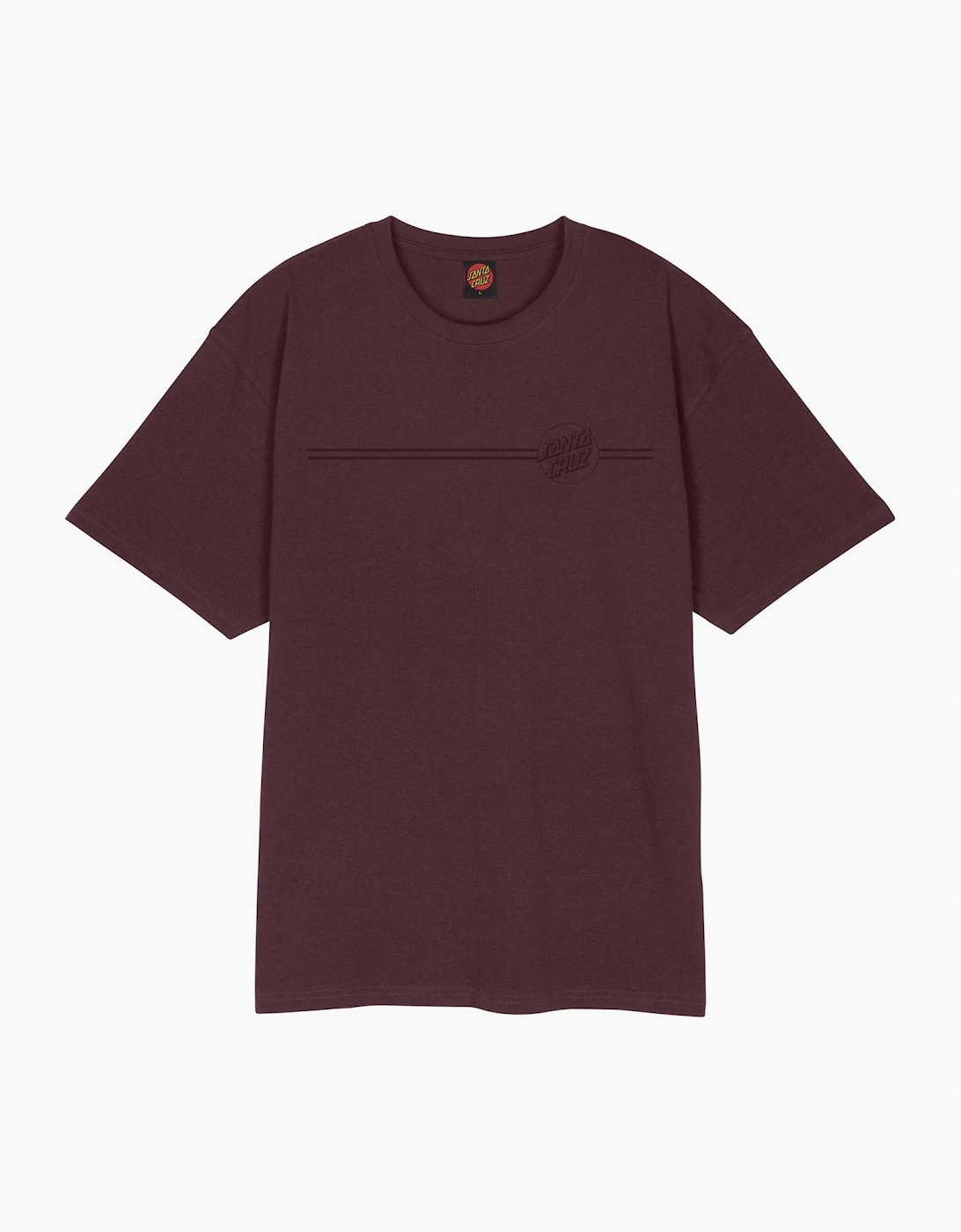 Santa Cruz Mens Tonal Opus Dot Stripe Short Sleeve T-Shirt