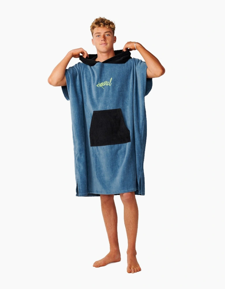 Rip Curl Mens Logo Hooded Towel Poncho