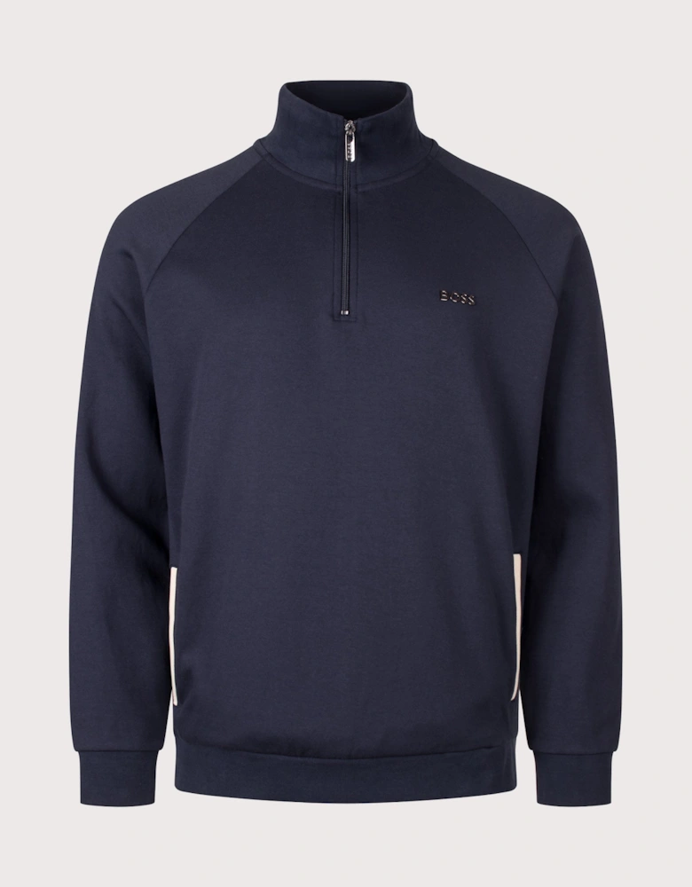 Regular Fit Sense Quarter Zip Sweatshirt