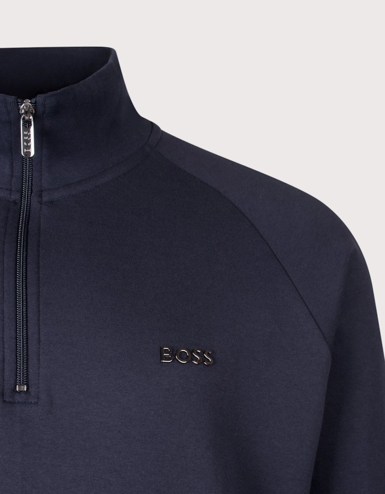 Regular Fit Sense Quarter Zip Sweatshirt