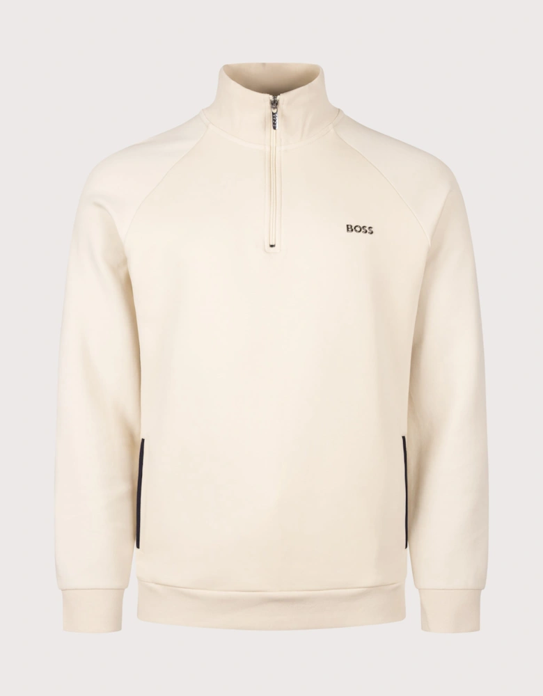 Regular Fit Sense Quarter Zip Sweatshirt