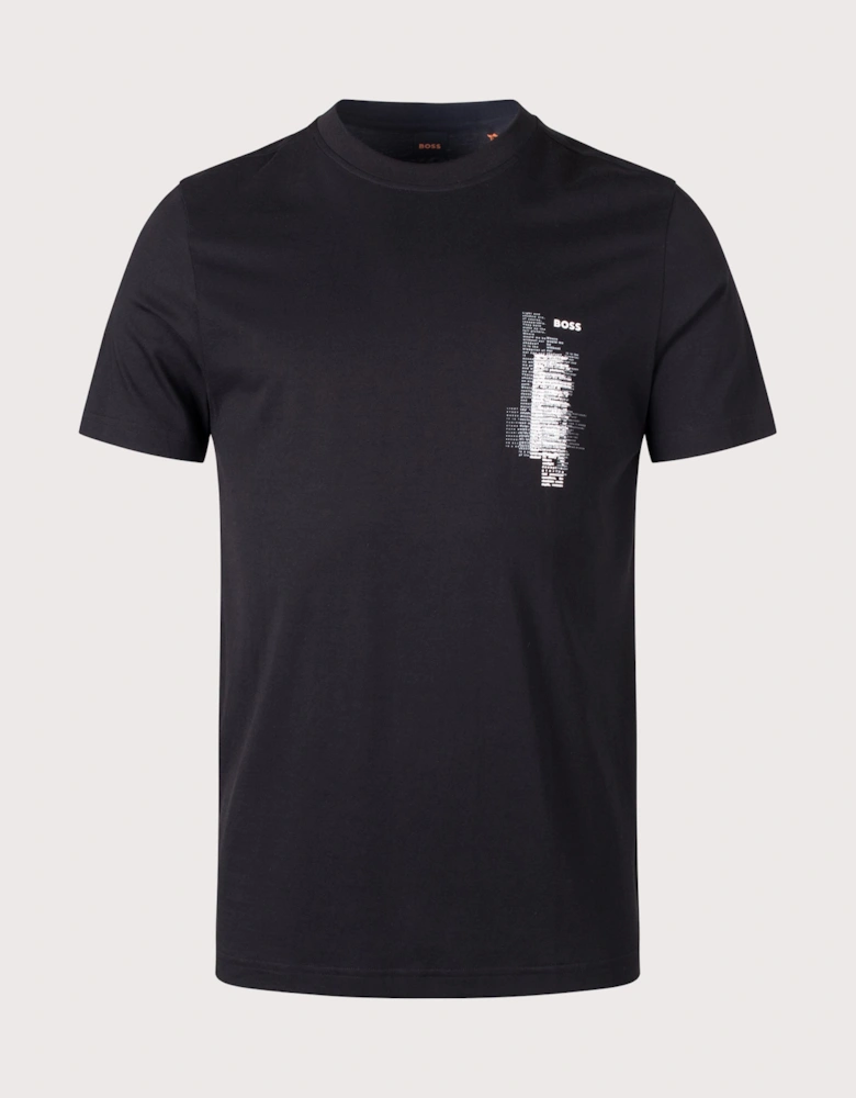 Regular Fit Te Footprint T-Shirt