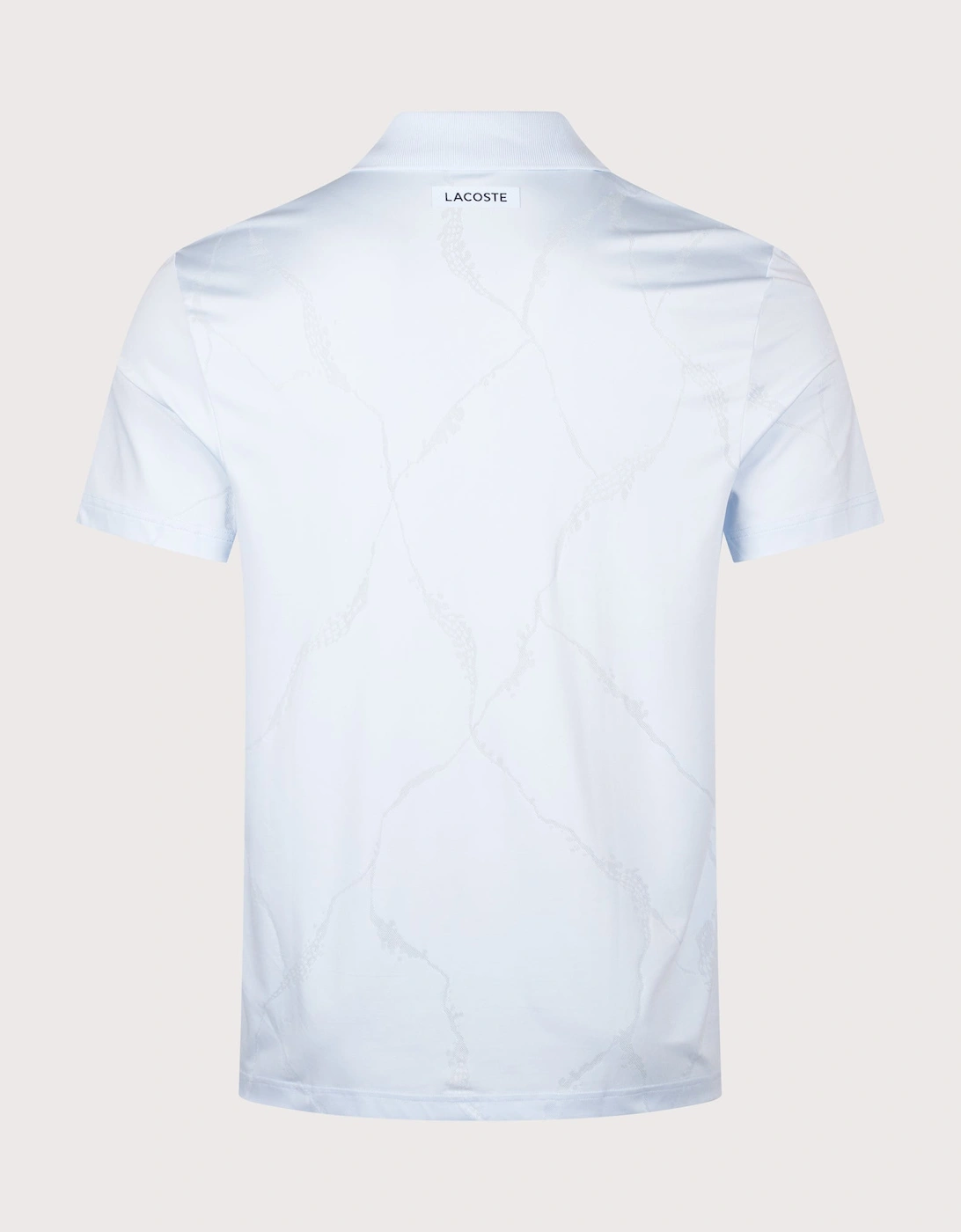Slim Fit Ultra Dry Jacquard Crocodile Tennis Polo Shirt