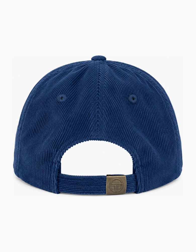 Sergio Tacchini Edwaldo Corduroy Cap Maritime Blue/Gardenia
