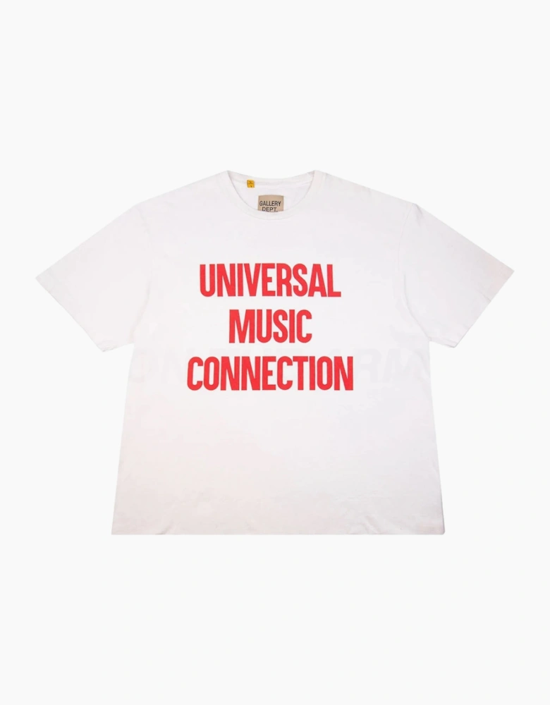 Gallery Dept ATK Univ Music Connections White T-Shirt