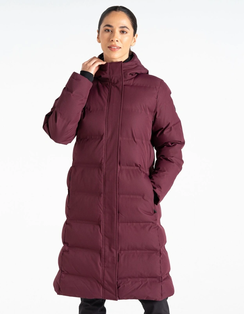 Dare 2b Womens Wander Waterproof Longline Padded Jacket