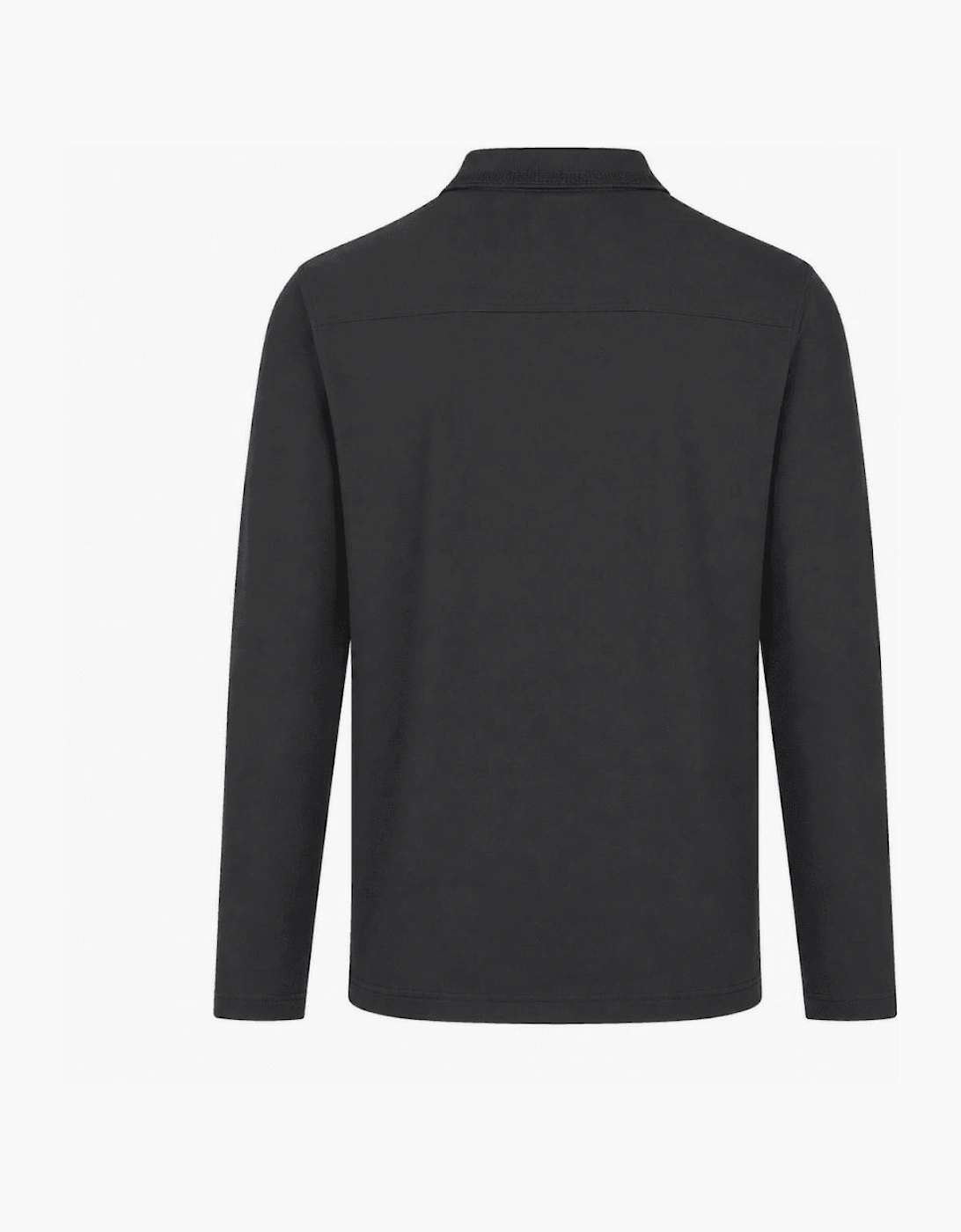 Hugo Boss Men's Black Interlock Long Sleeved Polo Shirt