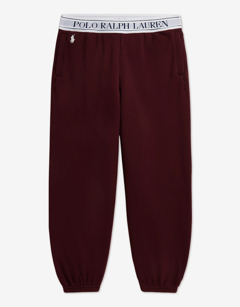 Ralph Lauren Girls Logo Joggers in Red