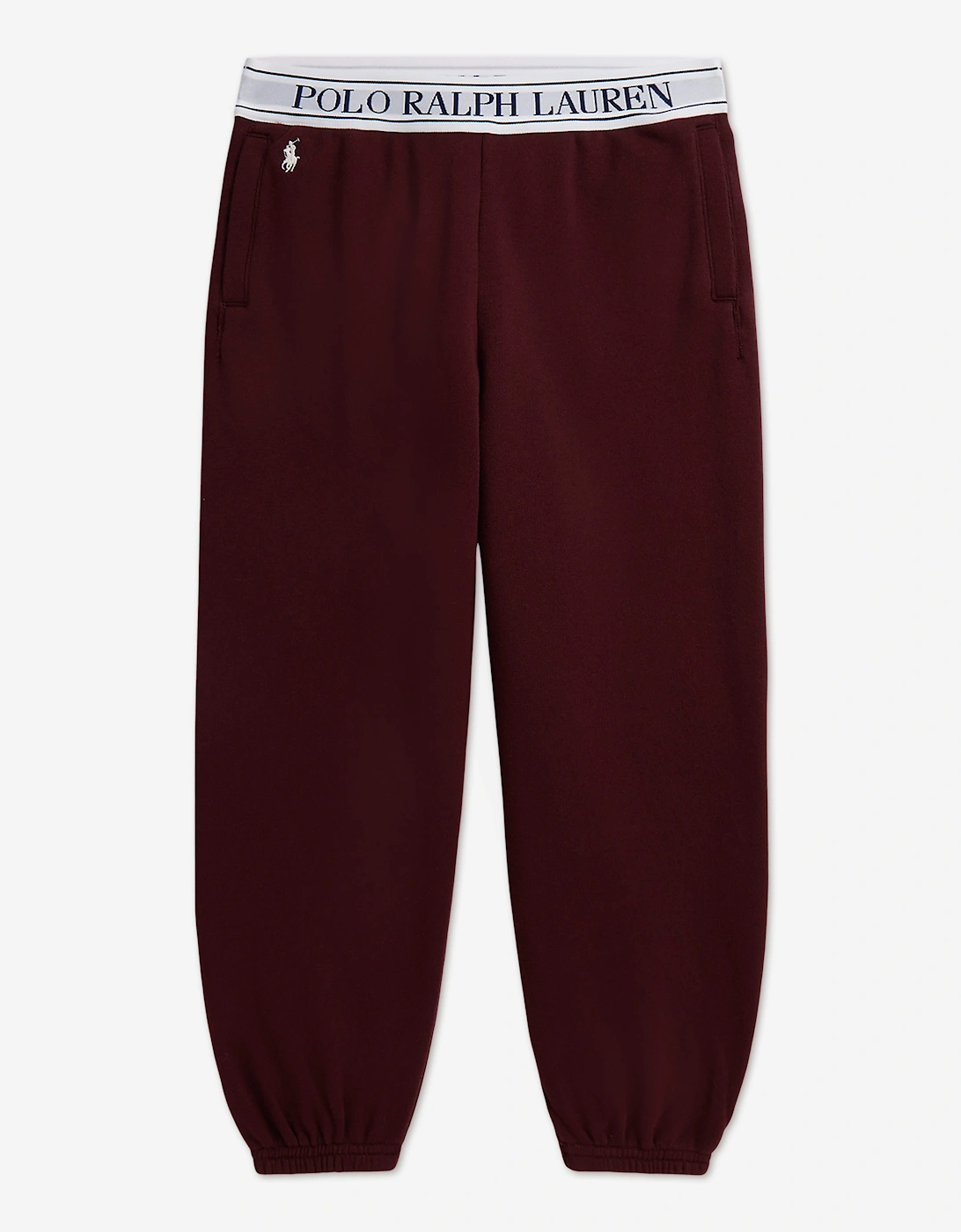 Ralph Lauren Girls Logo Joggers in Red