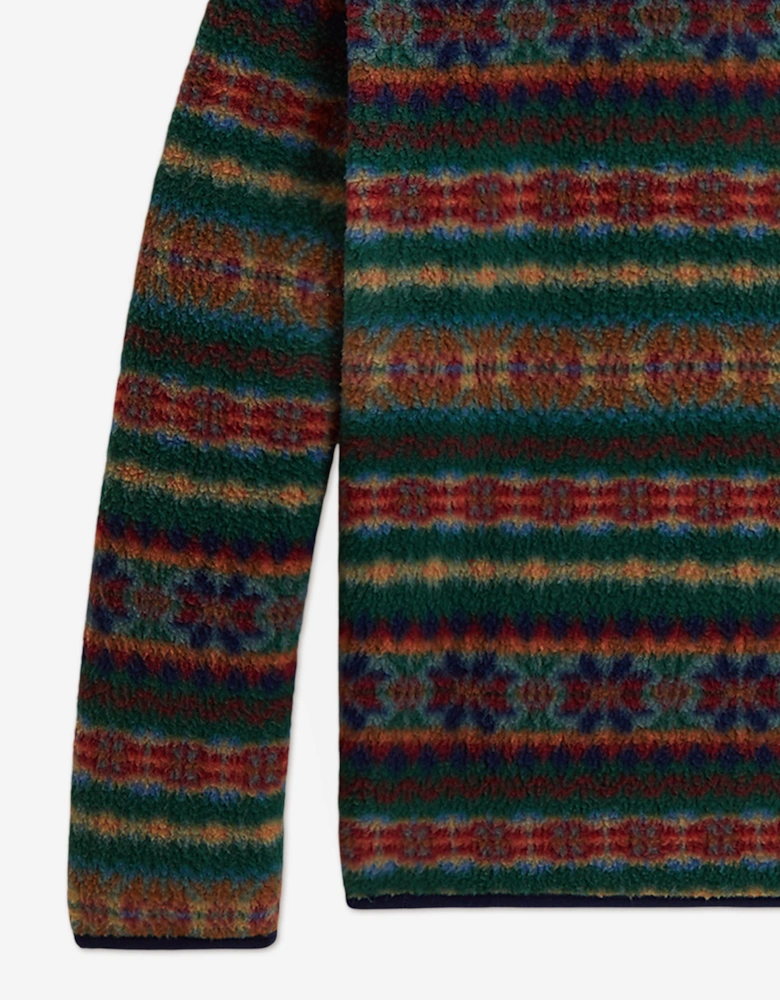 Ralph Lauren Boys Brushed Fleece Sweatshirt in Green