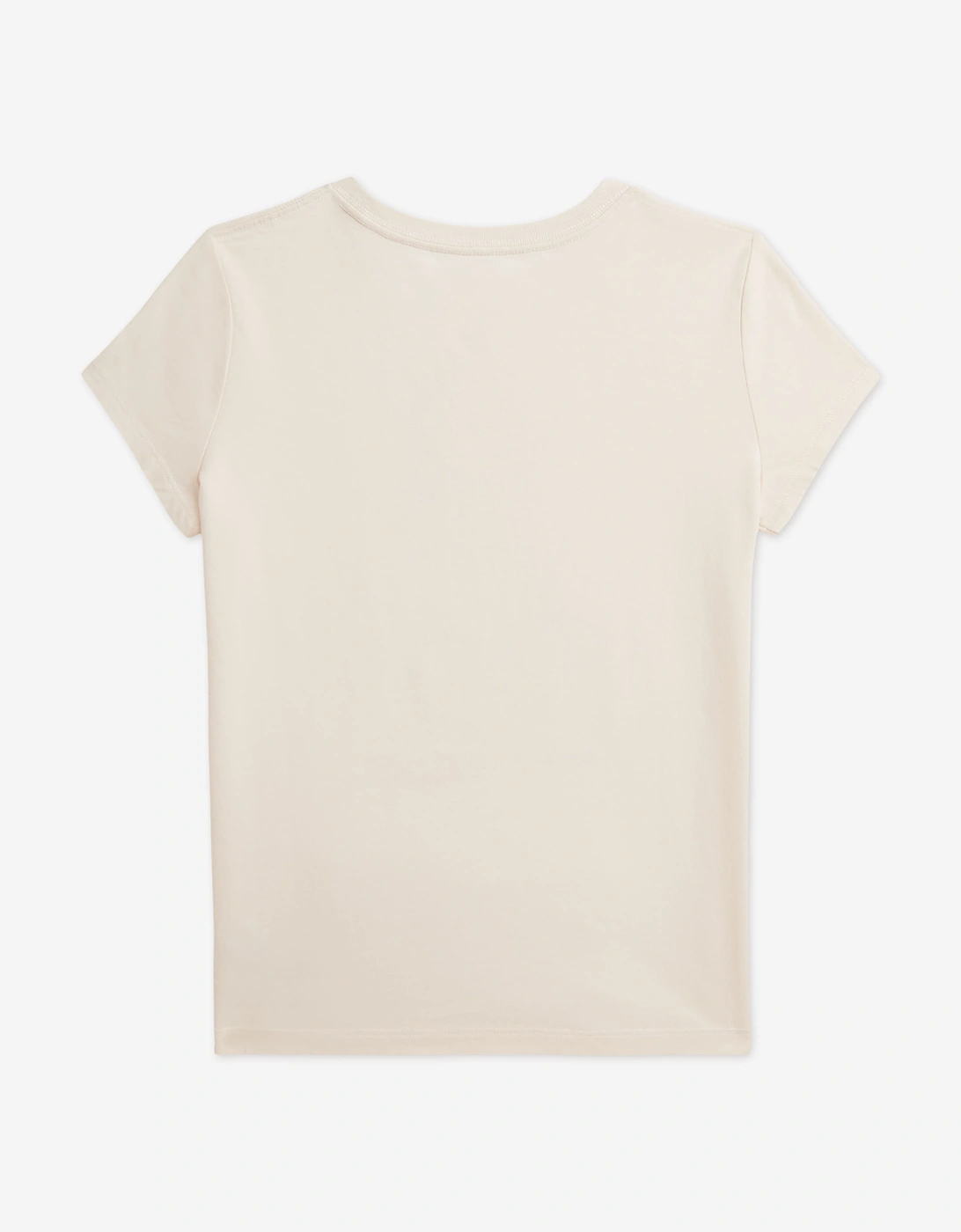 Ralph Lauren Girls Polo Bear T-Shirt in Ivory