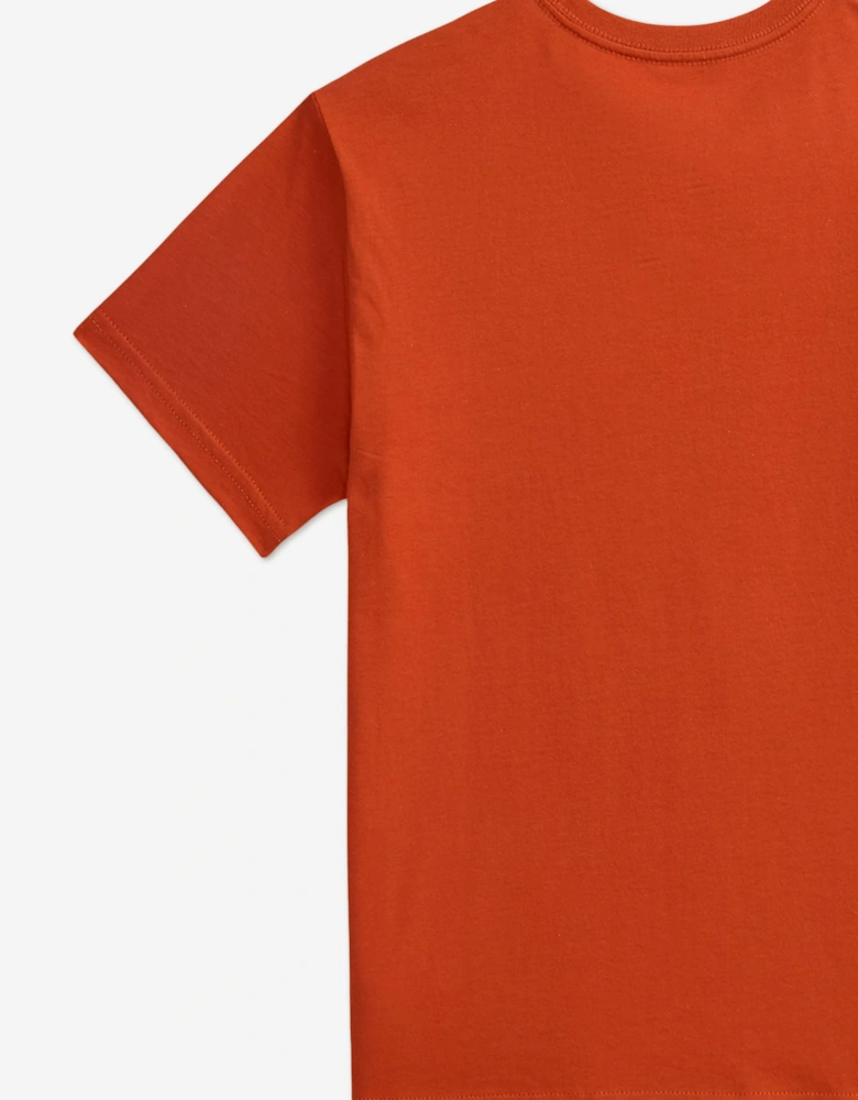 Ralph Lauren Boys Polo Bear T-Shirt in Orange