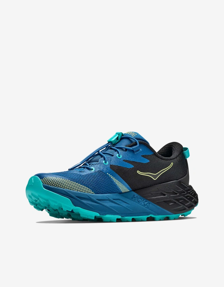 HOKA Kids Speedgoat 7 Trainers in Blue