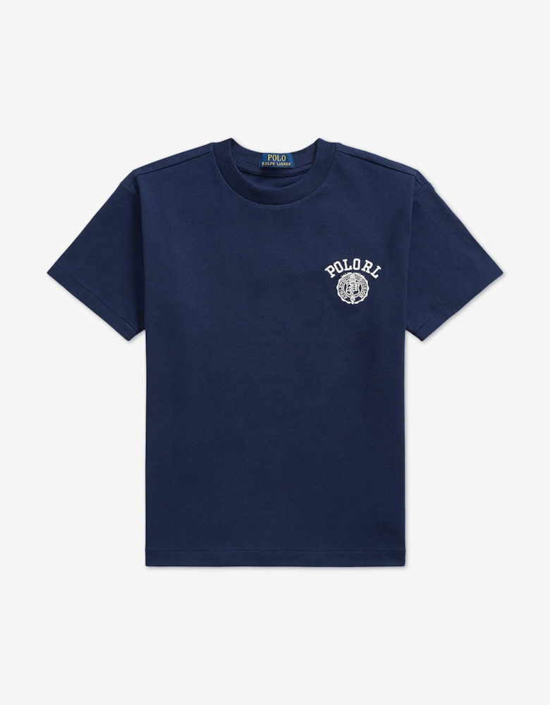 Ralph Lauren Boys Polo Logo T-Shirt in Navy