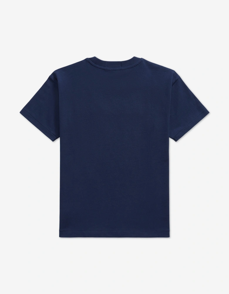 Ralph Lauren Boys Polo Logo T-Shirt in Navy