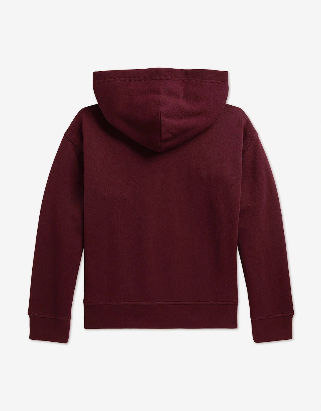 Ralph Lauren Boys Polo Logo Hoodie in Red