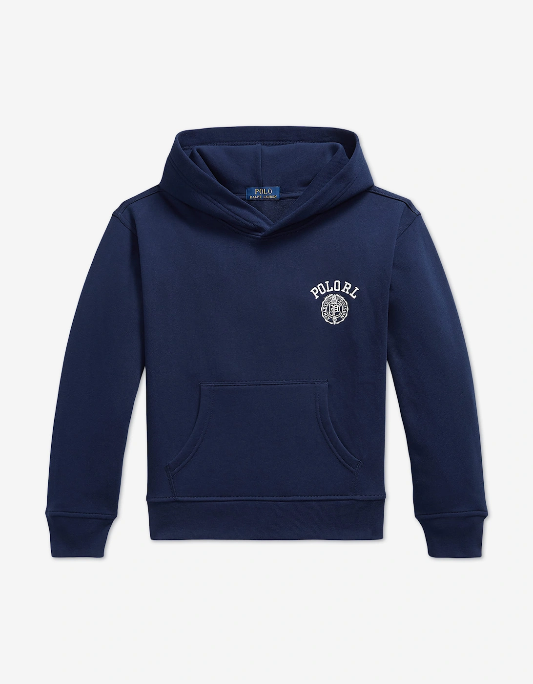 Ralph Lauren Boys Polo Logo Hoodie in Navy