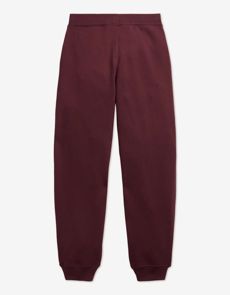 Ralph Lauren Boys Polo Logo Joggers in Red