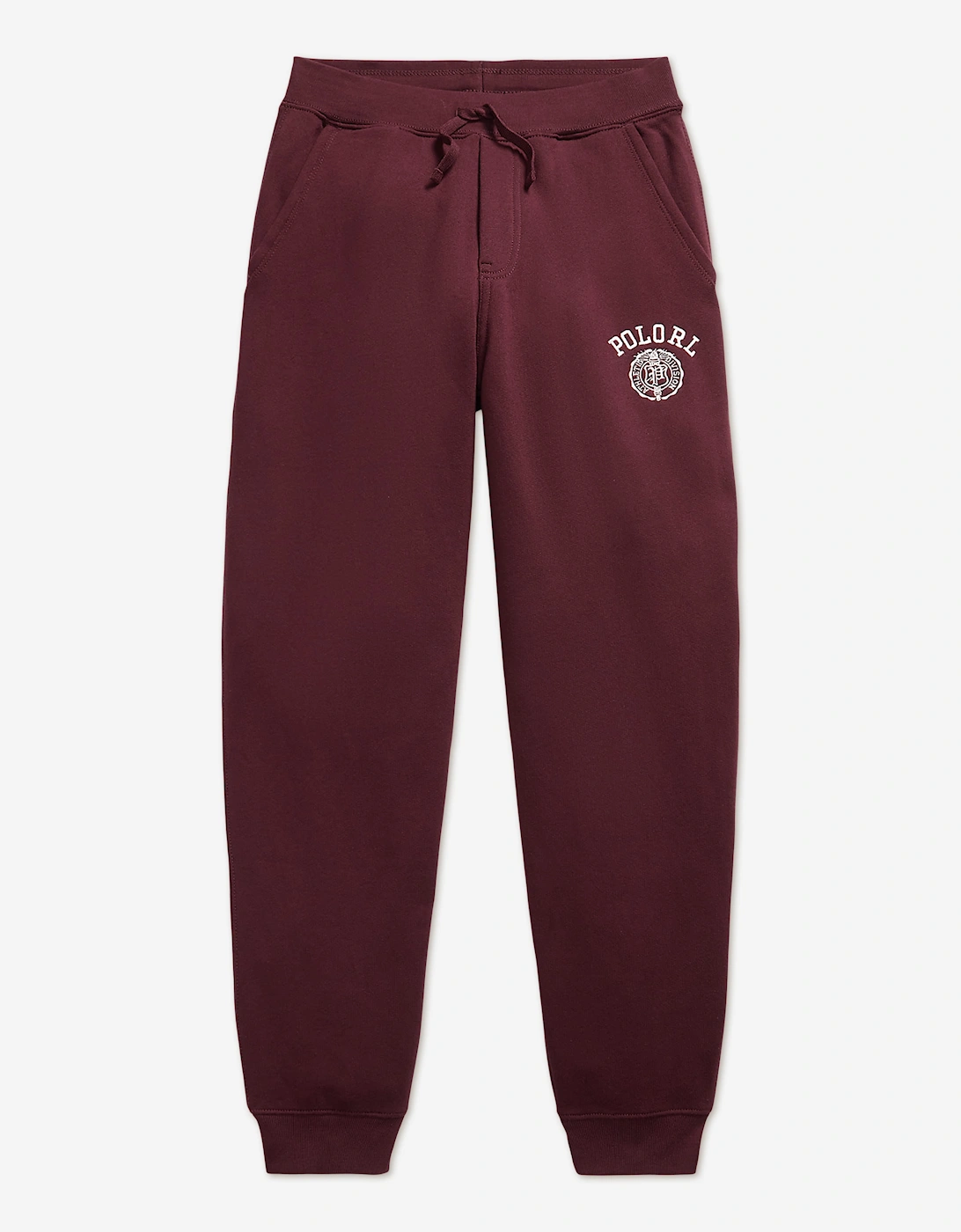 Ralph Lauren Boys Polo Logo Joggers in Red