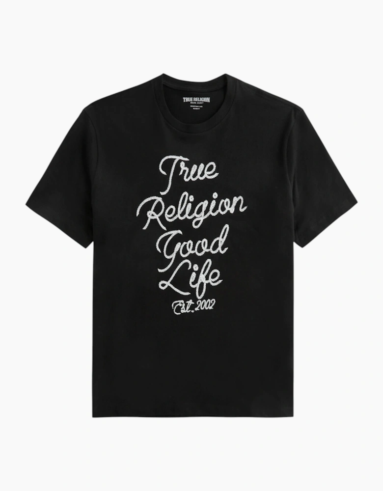 True Religion Mens T Shirts Cotton Soft Tee