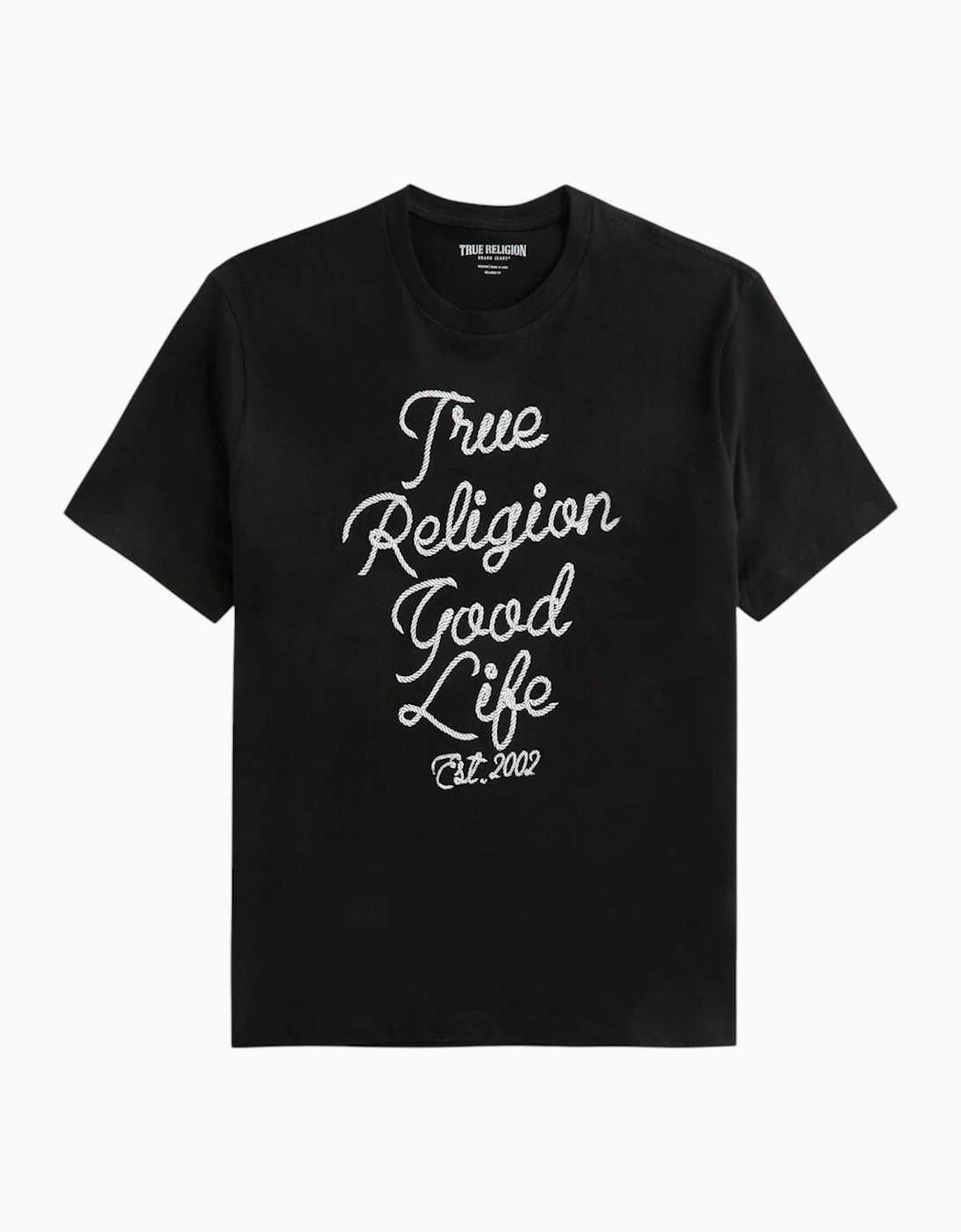 True Religion Mens T Shirts Cotton Soft Tee