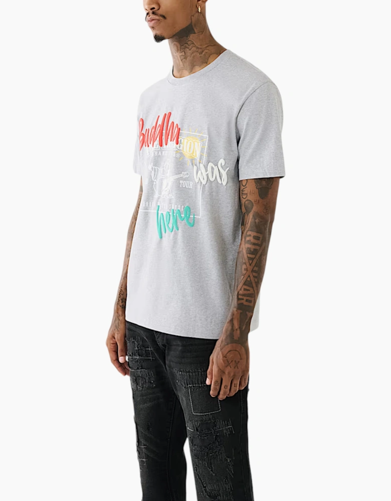 True Religion 108017 Mens T Shirts Crew Neck Tee