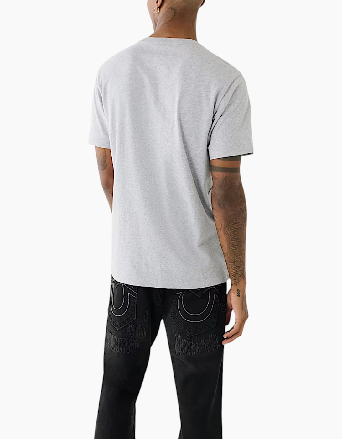 True Religion 108017 Mens T Shirts Crew Neck Tee
