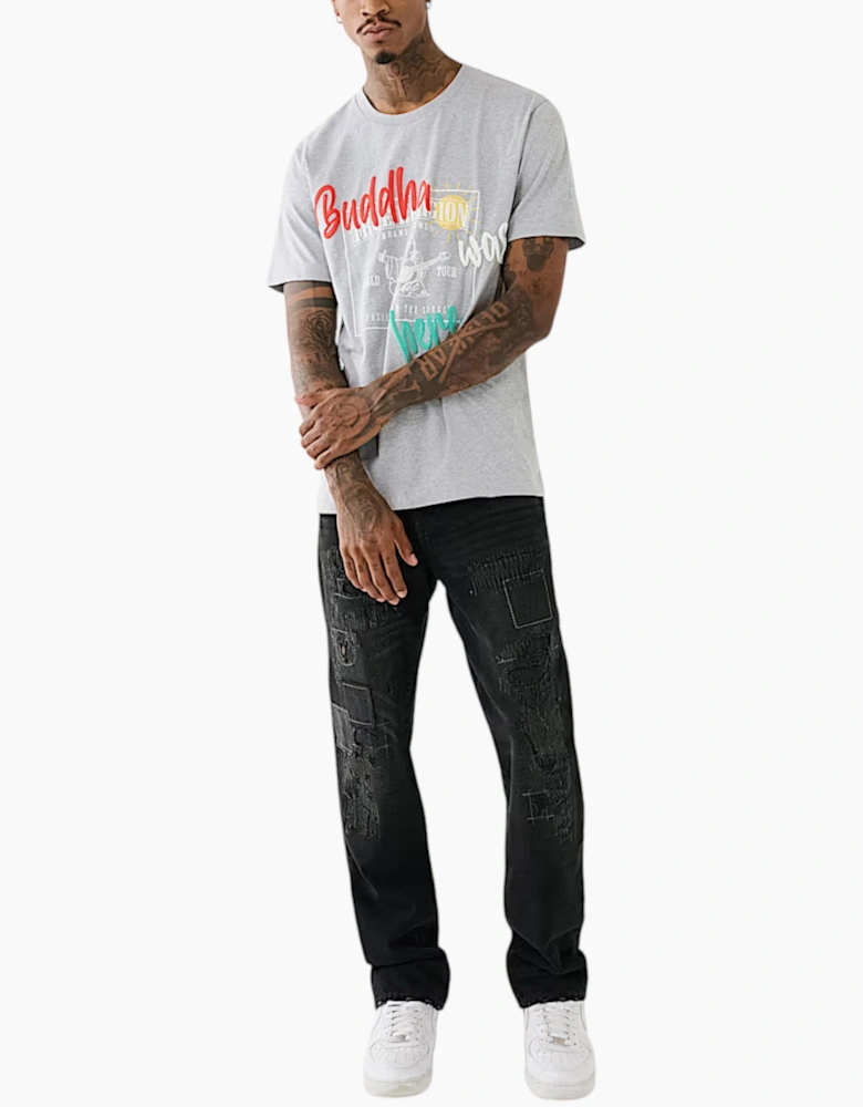 True Religion 108017 Mens T Shirts Crew Neck Tee